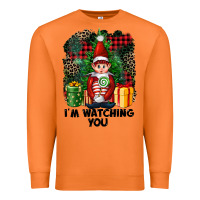 Carrot I'm Watching You Elf Premium Sweatshirt - FaDigitalArtStudio