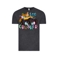 Vintage Black egg crusher monster truck easter Vintage Tee - Artiststas