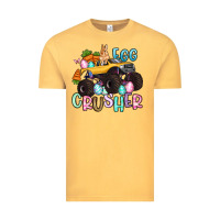 Vintage Mustard egg crusher monster truck easter Vintage Tee - Artiststas