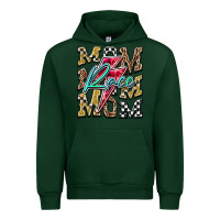 Forest Green Mom Race Urban Hoodie - RacoonDesign