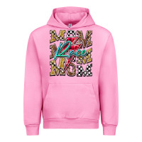 Fuchsia Pink Mom Race Urban Hoodie - RacoonDesign