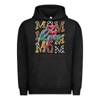 Pigment Black Mom Race Urban Hoodie - RacoonDesign