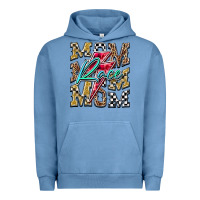 Pigment Pebble Blue Mom Race Urban Hoodie - RacoonDesign