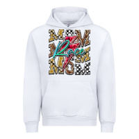 White Mom Race Urban Hoodie - RacoonDesign