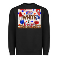 Black red white and booze Heavyweight Sweatshirt - TumblerDesignByShophia