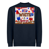Red White And Booze Heavyweight Sweatshirt | Teevron