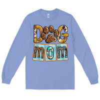 Dog Mom With Paw Long Sleeve Tee | Teevron