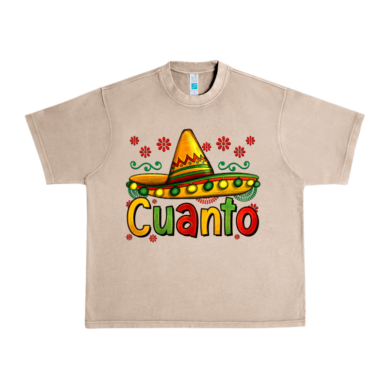 Cuanto My Fourth Mexican Birthday Urban Heavy Tee by Jasminsmagicworld | Teevron