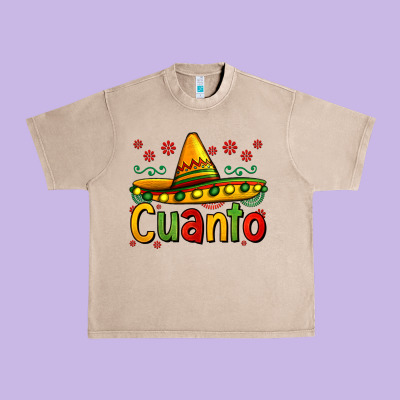 Cuanto My Fourth Mexican Birthday Urban Heavy Tee Designed By Jasminsmagicworld