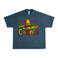 Midnight Navy Cuanto my fourth mexican birthday Urban Heavy Tee - Jasminsmagicworld