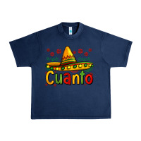 Navy Cuanto my fourth mexican birthday Urban Heavy Tee - Jasminsmagicworld