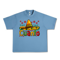 Pebble Blue Cuanto my fourth mexican birthday Urban Heavy Tee - Jasminsmagicworld