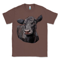 Chestnut Black Angus Cow Illustrations Classic Tee - LillyAllenDesigns