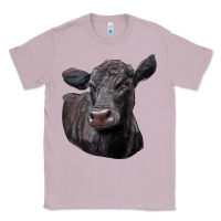 Lilac Black Angus Cow Illustrations Classic Tee - LillyAllenDesigns