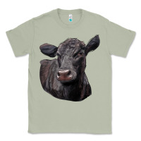 Matcha Black Angus Cow Illustrations Classic Tee - LillyAllenDesigns
