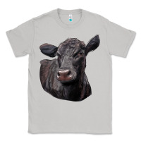 Moon Dust Black Angus Cow Illustrations Classic Tee - LillyAllenDesigns