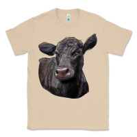 Mushroom Black Angus Cow Illustrations Classic Tee - LillyAllenDesigns