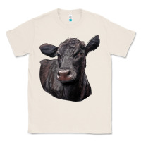 Natural Black Angus Cow Illustrations Classic Tee - LillyAllenDesigns
