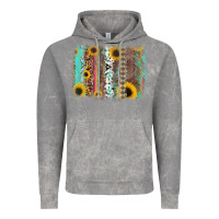Cloud Rock aztec leopard turquoise sunflower background Vintage Hoodie - RanaPortraitStore