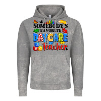 Somebody's Favorite Daycare Teacher Vintage Hoodie | Teevron