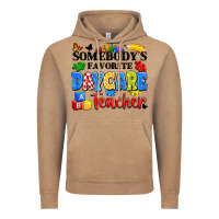 Vintage Coffee somebody's favorite daycare teacher Vintage Hoodie - Artiststas