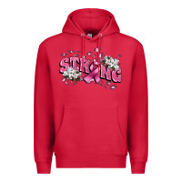 Cardinal Strong Cancer Awareness Premium Hoodie - FaDigitalArtStudio