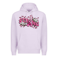Lilac Strong Cancer Awareness Premium Hoodie - FaDigitalArtStudio