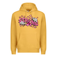 Mustard Strong Cancer Awareness Premium Hoodie - FaDigitalArtStudio