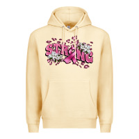 Pina Colada Strong Cancer Awareness Premium Hoodie - FaDigitalArtStudio