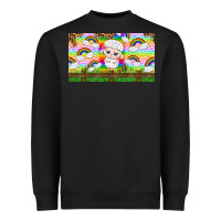Black cute sheep Heavyweight Sweatshirt - TumblerDesignByShophia
