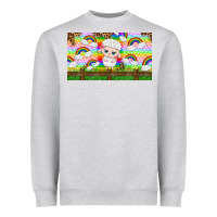 Heather Grey cute sheep Heavyweight Sweatshirt - TumblerDesignByShophia