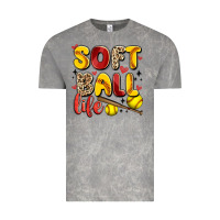 Cloud Rock softball life Vintage Tee - Artiststas