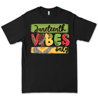 Black juneteenth vibes only Premium Tee - MaliasSmallBusiness