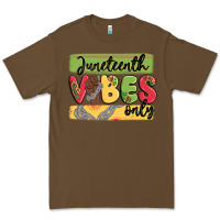 Cacao juneteenth vibes only Premium Tee - MaliasSmallBusiness