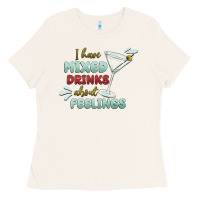 Bone i have mixed drinks about feeling Ladies Tee - MaliasSmallBusiness