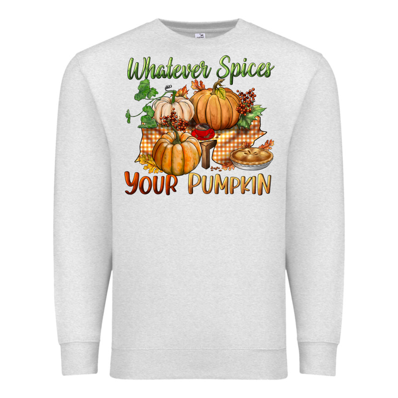 Whatever Spices Your Pumpkin Premium Sweatshirt by BundleAndBundleShop | Teevron