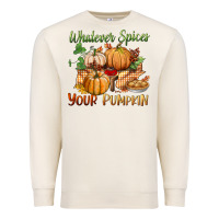 Sandshell whatever spices your pumpkin Premium Sweatshirt - BundleAndBundleShop