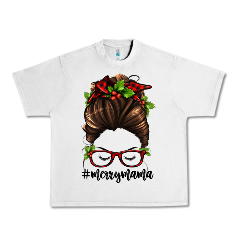 Christmas Merry Mama Urban Heavy Tee by Jasminsmagicworld | Teevron