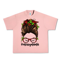 Salmon christmas merry mama Urban Heavy Tee - Jasminsmagicworld
