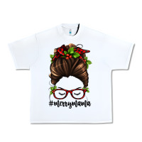 White christmas merry mama Urban Heavy Tee - Jasminsmagicworld