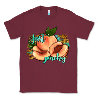 Burgundy just peachy 2 Classic Tee - JahusDesignShop