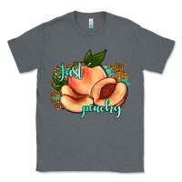 Charcoal Heather just peachy 2 Classic Tee - JahusDesignShop