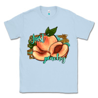 Dusty Blue just peachy 2 Classic Tee - JahusDesignShop