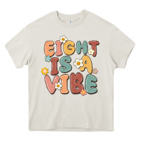 Cream eight is a vibe Heavy Core Tee - MaliasSmallBusiness