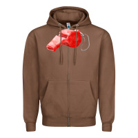Chestnut whistle  fa element Zipper Hoodie - FaDigitalArtStudio