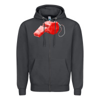 Smoke whistle  fa element Zipper Hoodie - FaDigitalArtStudio