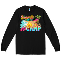Black summer camp Long Sleeve Tee - NancyCooperArtShop