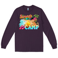 Plum summer camp Long Sleeve Tee - NancyCooperArtShop