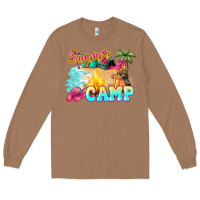 Toasted Coconut summer camp Long Sleeve Tee - NancyCooperArtShop
