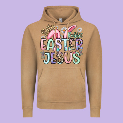 Silly Rabbit Easter Jesus Vintage Hoodie Designed By Artiststas